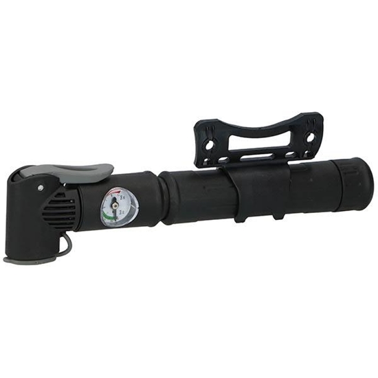 Mini Pompe à Vélo Haute Pression 300 PSI Avec Manomètre - Pour Pneus Et Amortisseurs