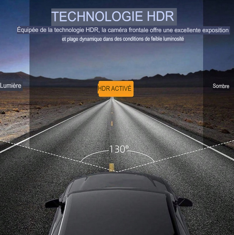 Dash Cam HD 1080P 3-Channel with Front, Rear & Inside Inc. + Night Vision + SD card included - Image 14
